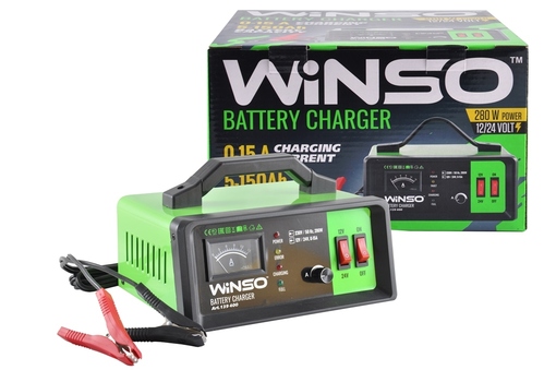 Зарядний пристрій Winso 12/24B 15A 150Ah 139400