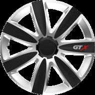 Колпаки на колеса Elegant R13 GTX carbon black&silver