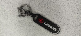 Брелок для ключей Carbon с карабином Lexus 4519