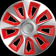 Колпаки на колеса Elegant R16 Stratos silver&red