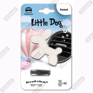 Ароматизатор на деффлектор Little Dog Sweet (white) ED0220