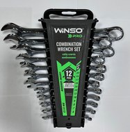 Набор ключей рожково-накидных (12 пред.) Winso Pro CR-V (6-22мм)