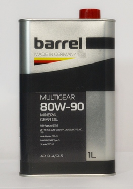 Олія трансмісійна Barrel 80W90 MULTIGEAR-TEC 1л