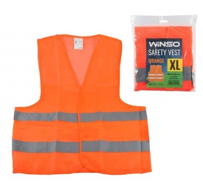 Жилет безпеки світловідбивний (orange) XL 149200 Winso
