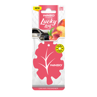 Ароматизатор сухая карточка Winso Lucky Leaf Peach 537930