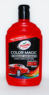 Цветной полироль Turtle wax  Color Magic NEW 52711 Красный 500мл.