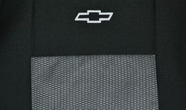 Чехлы Premium Chevrolet Lacetti седан (c 2004г) черные Pokrov Cover