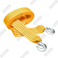 Трос буксировочный 8 т 6 м 75 мм крюк (желтый) 101 827 Elegant Трос буксировочный 8 т 6 м 75 мм крюк (желтый) 101 827 Elegant