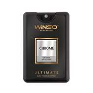 Ароматизатор Спрей Winso Ultimate Slim Spray Chrome 18ml 537080