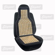 Накидка на сидения массажер плоская косточ. 45х108 черная Elegant EL 100 650 (1шт)