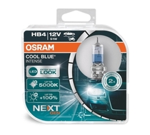 Лампа Osram P22d HB4 12V 51W Cool Blue Intense 5000K +100%  DUOBOX к-кт2шт.