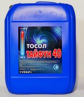 Охлаждающая жидкость Тайфун Тосол-40 (-24) 8,5кг синяя