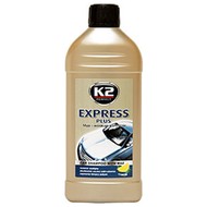 K2 EXPRESS PLUS Автошампунь с воском 500ml (белый)