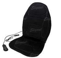 Накидка на сидения с подогревом и массажем 12V 10W 100х49см черная Elegant  EL100 601