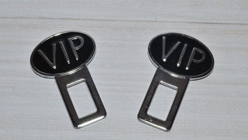 Заглушка для ременя безпеки VIP black (2шт)