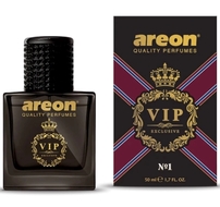 Ароматизатор сухая карточка + Спрей Areon Car Perfume VIP №1 50ml (черный)