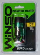 Прикуриватель Winso евро с подсветкой 210110