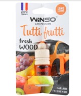 Ароматизатор пробка Wood Winso Fresh Tutti Frutti 4мл. 530680