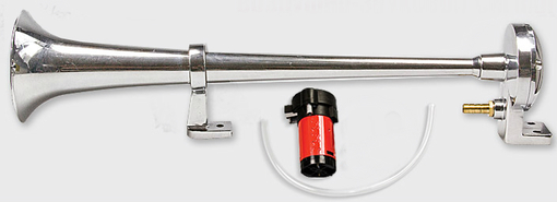 Повітряний сигнал 1 труба Elegant 12V 450 мм. 100790 (метал)
