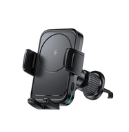 Автомобильный держатель для телефона WIWU CH-321 Universal беспроводная зарядка Black