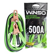 Провода для прикуривания (пусковые) 500 А 3м Winso (пакет) 138500