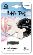 Ароматизатор на деффлектор Little Dog Sweet (white) ED0220