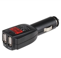 Автомобильная зарядка Heyner Dual USB 12/24 V 511 600 