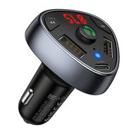 FM-модулятор Hoco E51 Road treasure car BT FM transmitter Black