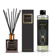 Набор ароматизаторов для дома Areon Home Perfume Premium Vanilla Black Черная Ваниль 150мл+ 260мл