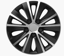 Колпаки на колеса Elegant R15 Rapid silver&black