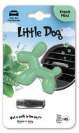 Ароматизатор на деффлектор Little Dog Fresh Mint (lime green) ED0808