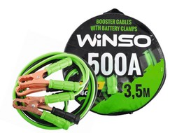Провода для прикуривания (пусковые) 500 А 3,5м Winso (сумка) 138510