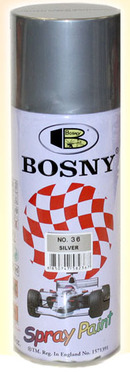 Фарба Bosny №36 Алюміній 123 400мол.