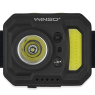 Фонарь налобный WINSO 750620 140+130Lm, 3W XPE + 3W COB, 850mAh, Sensor White/Red Фонарь налобный WINSO 750620 140+130Lm, 3W XPE + 3W COB, 850mAh, Sensor White/Red