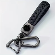 Брелок для ключей плетеный Black 