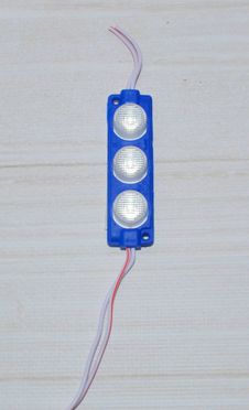 Світлодіодний модуль 12V 3 LED (синій)