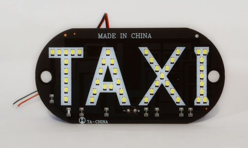 Підсвічування/світлодіодне TAXI 12V (червоне)