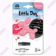 Ароматизатор на деффлектор Little Dog Strawberry (rose) ED1111