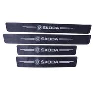 Защитная пленка на пороги Skoda (карбоновая лента) к-т 4шт