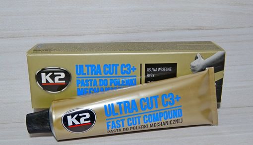 K2 Ultra Cut C3+ Універсальна паста для шліфувальних машин 100g