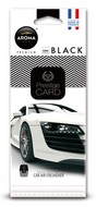 Ароматизатор сухая карточка Aroma Car Prestige Card Black Черный