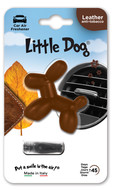 Ароматизатор на деффлектор Little Dog Leather (brown) ED0505