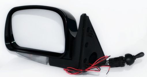 Дзеркало зовнішнє ВАЗ 2107 Elegant EL 130 522 ручне регулювання з поворотом (чорне)