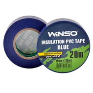 Изолента PVC 20м Winso синяя 19мм 130мк (упаковка 10шт) 153200