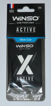Ароматизатор суха картка Winso X Active New Car 533510