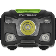 Фонарь налобный WINSO 751220 250Lm, 5W XPG , 1200mAh/3xAAA (not included), Sensor White/Red Фонарь налобный WINSO 751220 250Lm, 5W XPG , 1200mAh/3xAAA (not included), Sensor White/Red