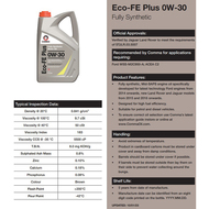 Моторное масло Comma Eco-FE PLUS 0W30 199л