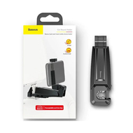 Автомобильный держатель для телефона Baseus backseat vehicle phone holder hook Black