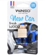 Ароматизатор пробка Wood Winso Fresh New Car 4мл. 530400