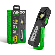 Фонарь портативный WINSO 752600 500Lm, 10W COB + 3W, 2000mAh, White/Red Фонарь портативный WINSO 752600 500Lm, 10W COB + 3W, 2000mAh, White/Red